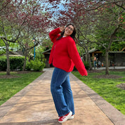 Perfect Day Cardigan - Red *Clearance Sale*