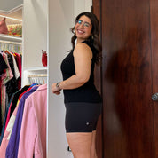Long Tank Top - Black *Clearance Sale*