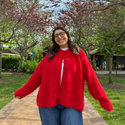 Perfect Day Cardigan - Red *Clearance Sale*