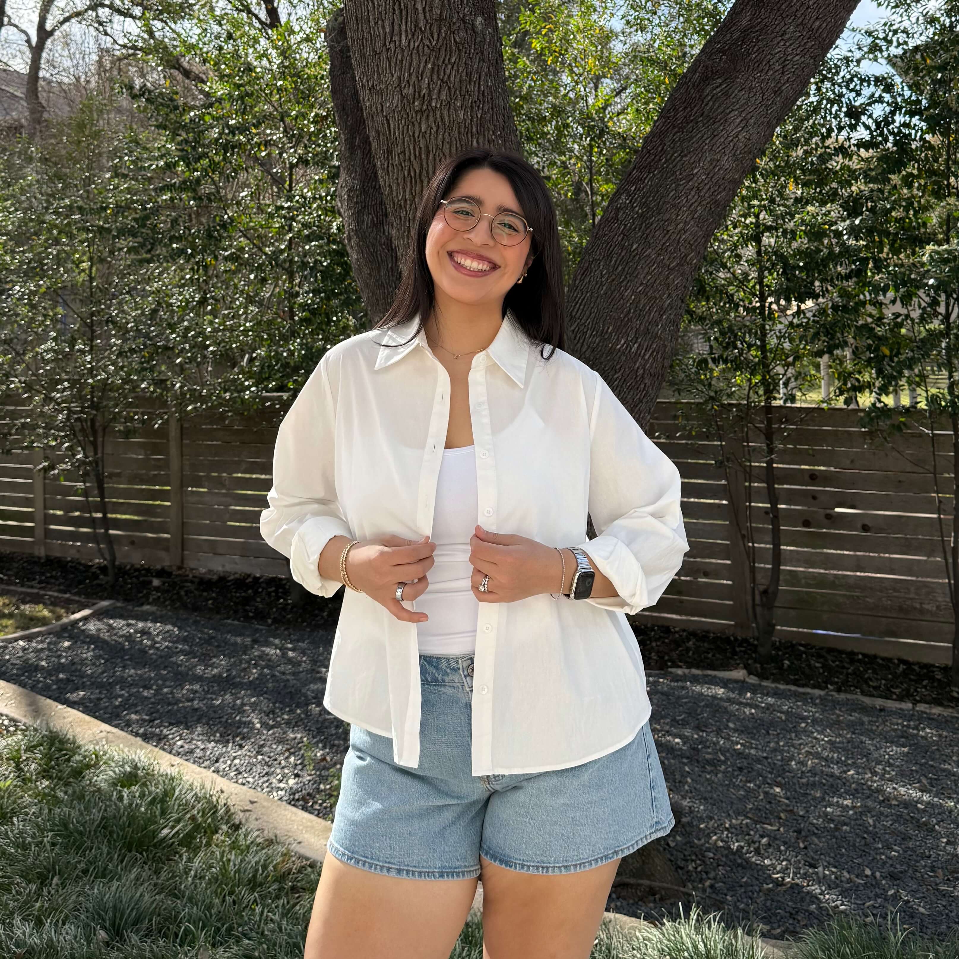 Effortless Button-Up - Tofu *Clearance Sale*