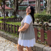 Dorothy Top - Black Gingham