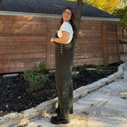 29" Corduroy Overall Jeans - Olive