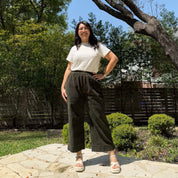 25 Inch Corduroy Pants - Olive