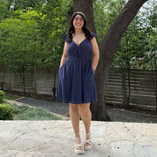 The Willow Dress - Navy *Clearance Sale*