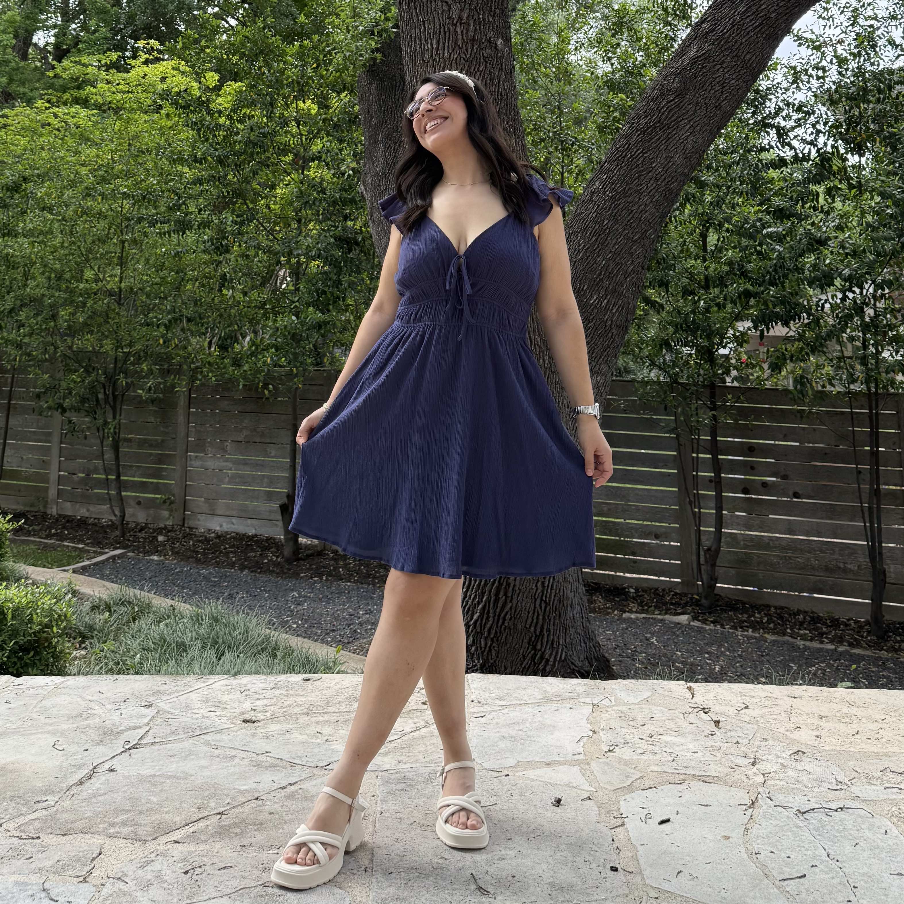 The Willow Dress - Navy *Clearance Sale*