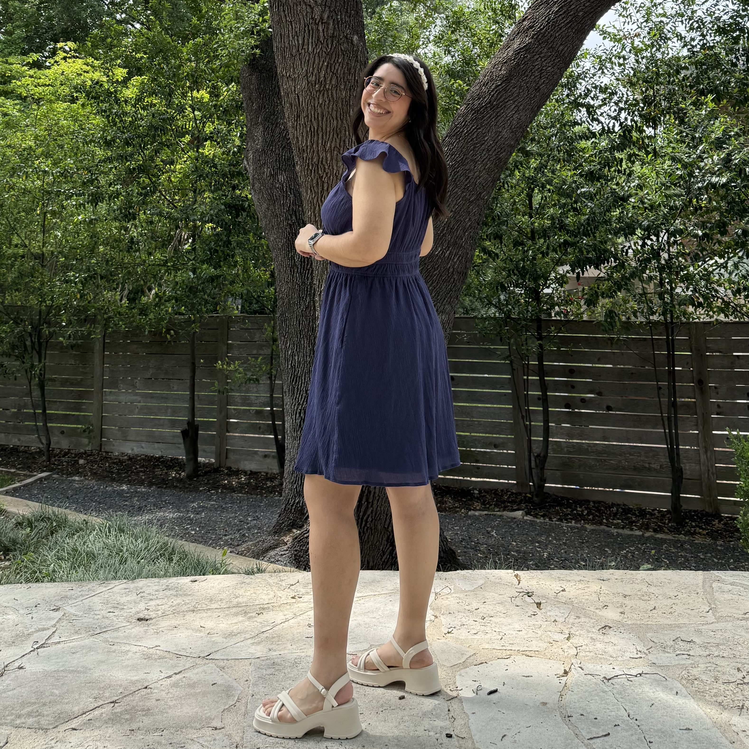 The Willow Dress - Navy *Clearance Sale*