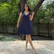 The Willow Dress - Navy *Clearance Sale*