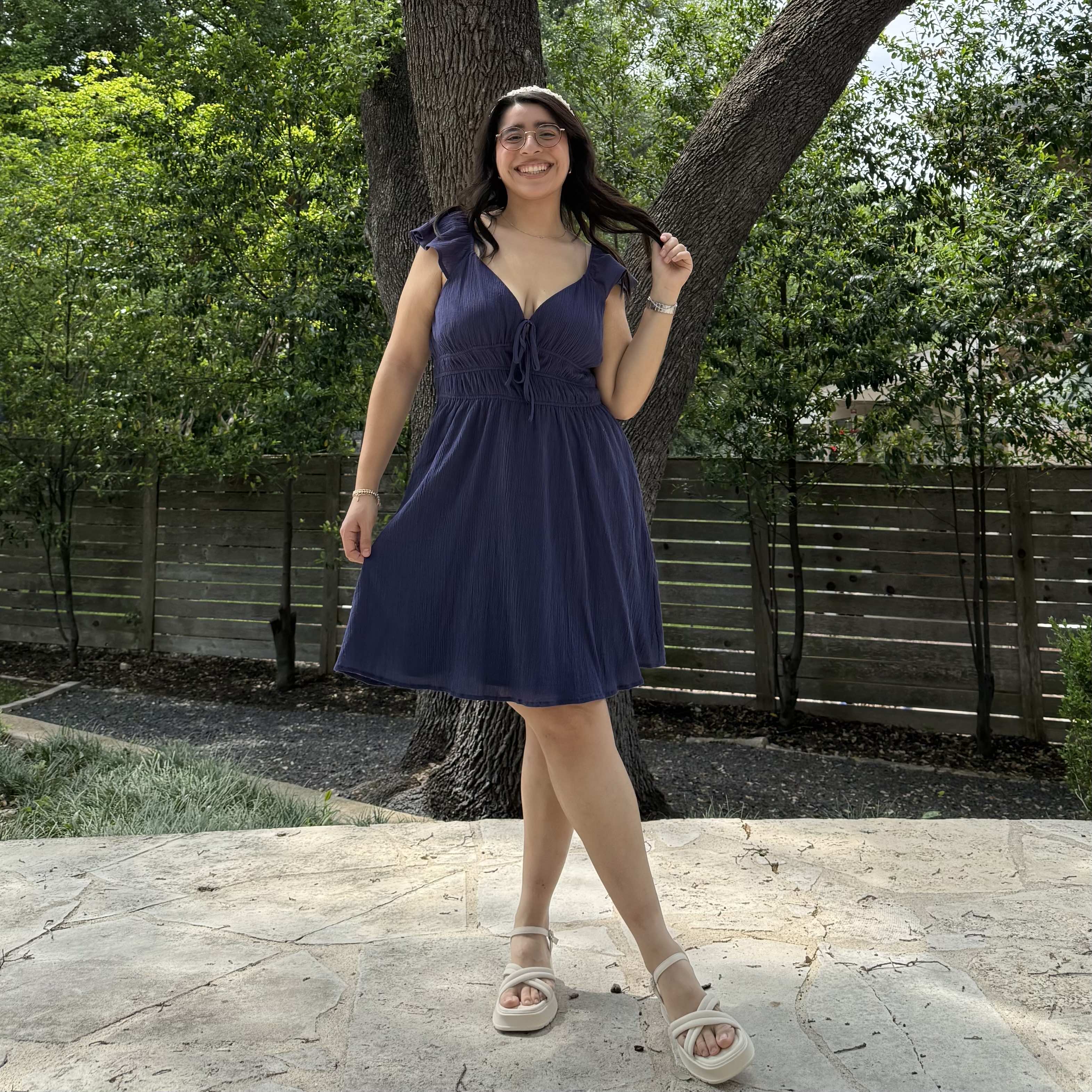 The Willow Dress - Navy *Clearance Sale*