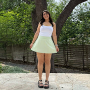 Christina Mini Skirt - Lime *Clearance Sale*