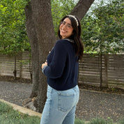 Uptown Cardigan - Navy