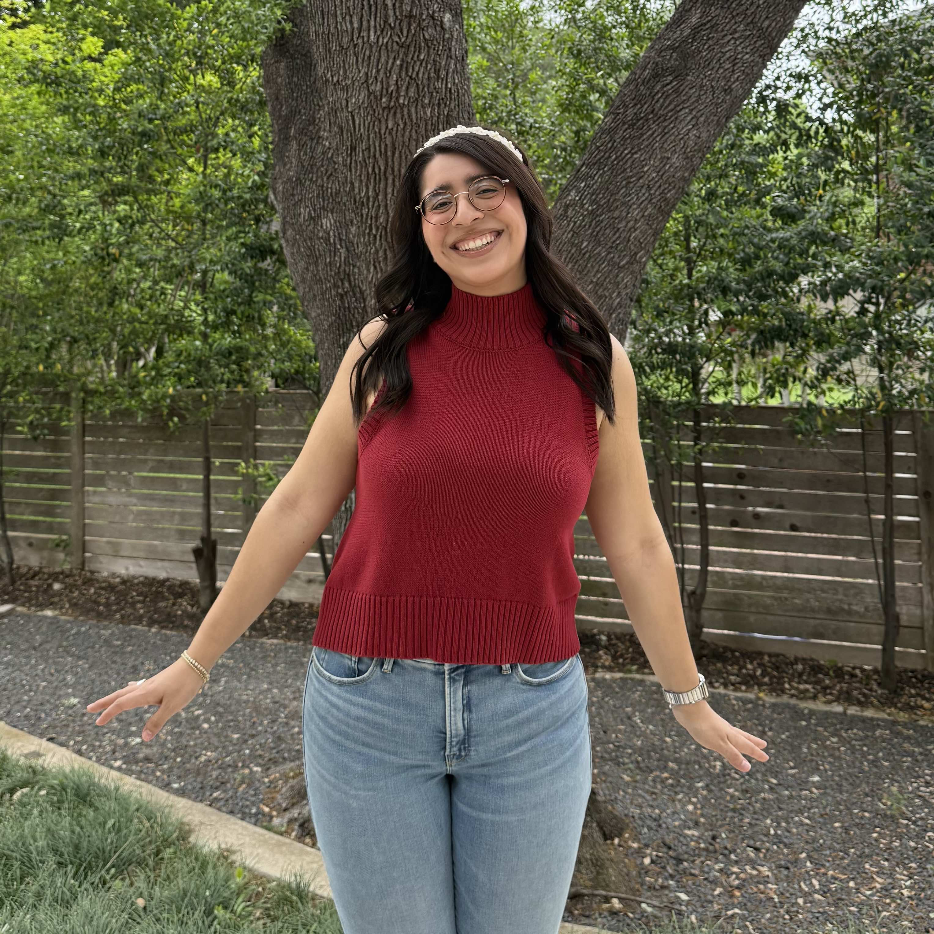 Soho Knit Top - Cherry *Clearance Sale*