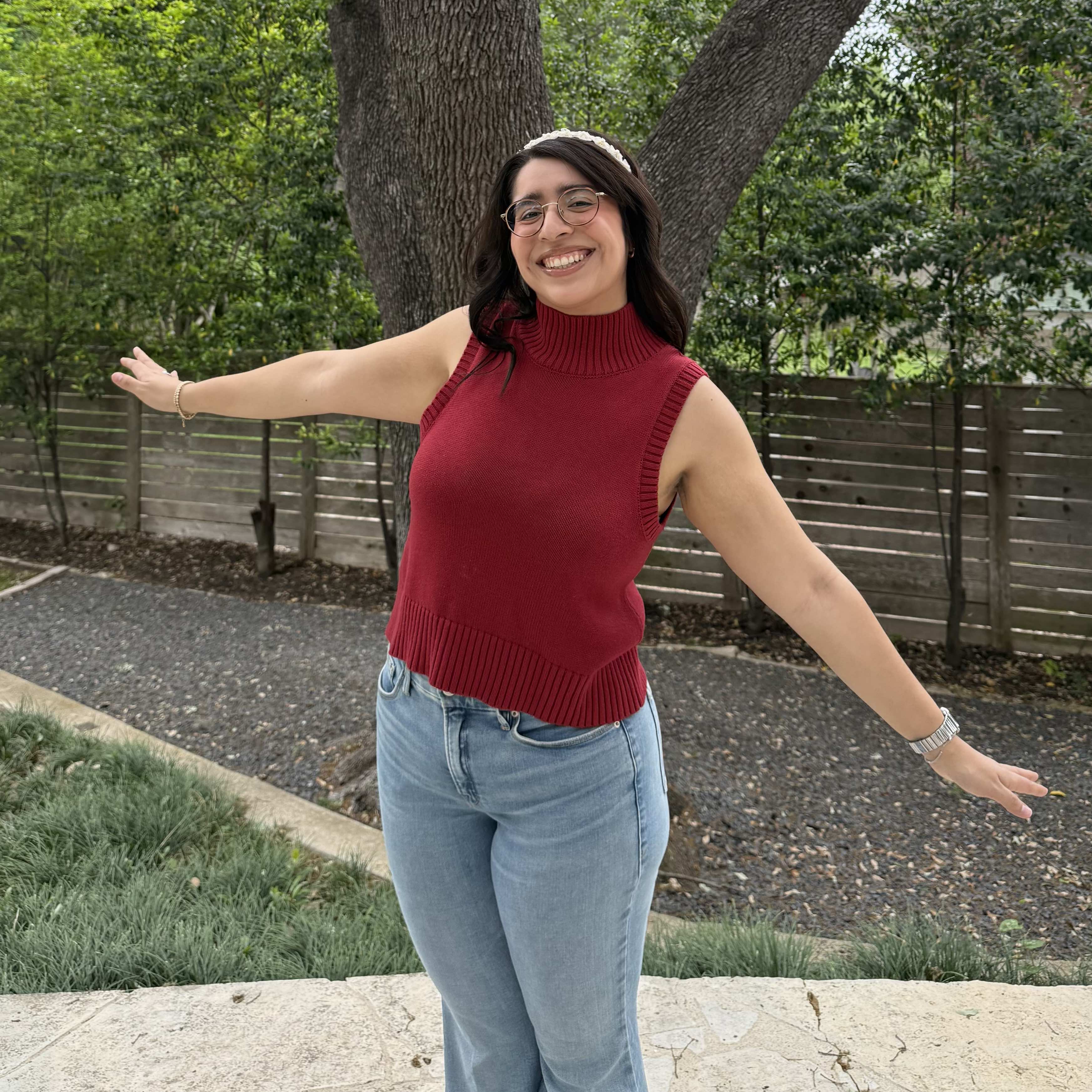 Soho Knit Top - Cherry *Clearance Sale*