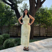 The Flora Dress - Green