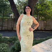 The Flora Dress - Green