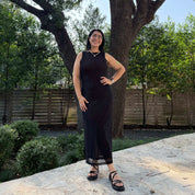 The Flora Dress - Black *Clearance Sale*