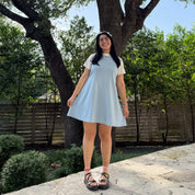 Sunday Mini Dress - Sky